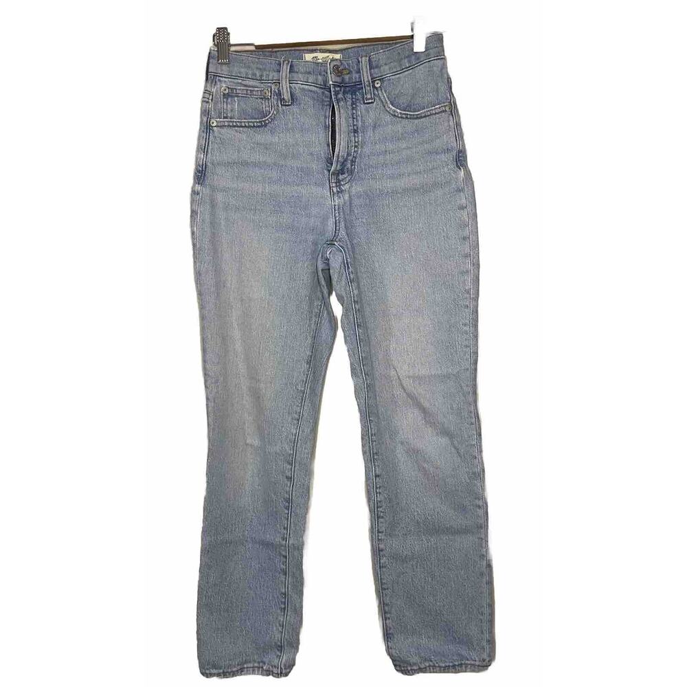 Madewell Jeans The Perfect Vintage Jean Size 25 Light Blue Straight Leg